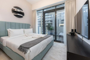 Elegant Studio Room Near Business Bay Modern Comfort with Balcony Views
